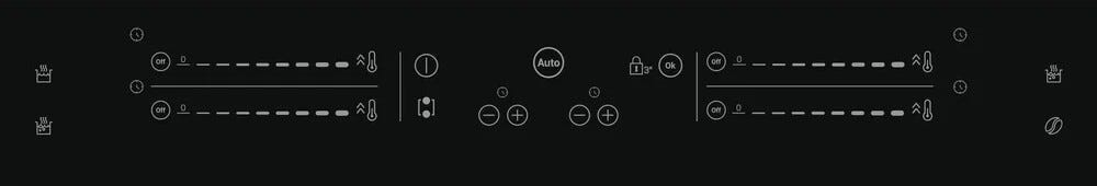Beko HII84541IFT b300 Piano cottura a induzione cm. 59 - vetro nero