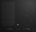 Beko HII 64791 UFT IndyFlex® Piano cottura a induzione cm. 59 - vetro nero