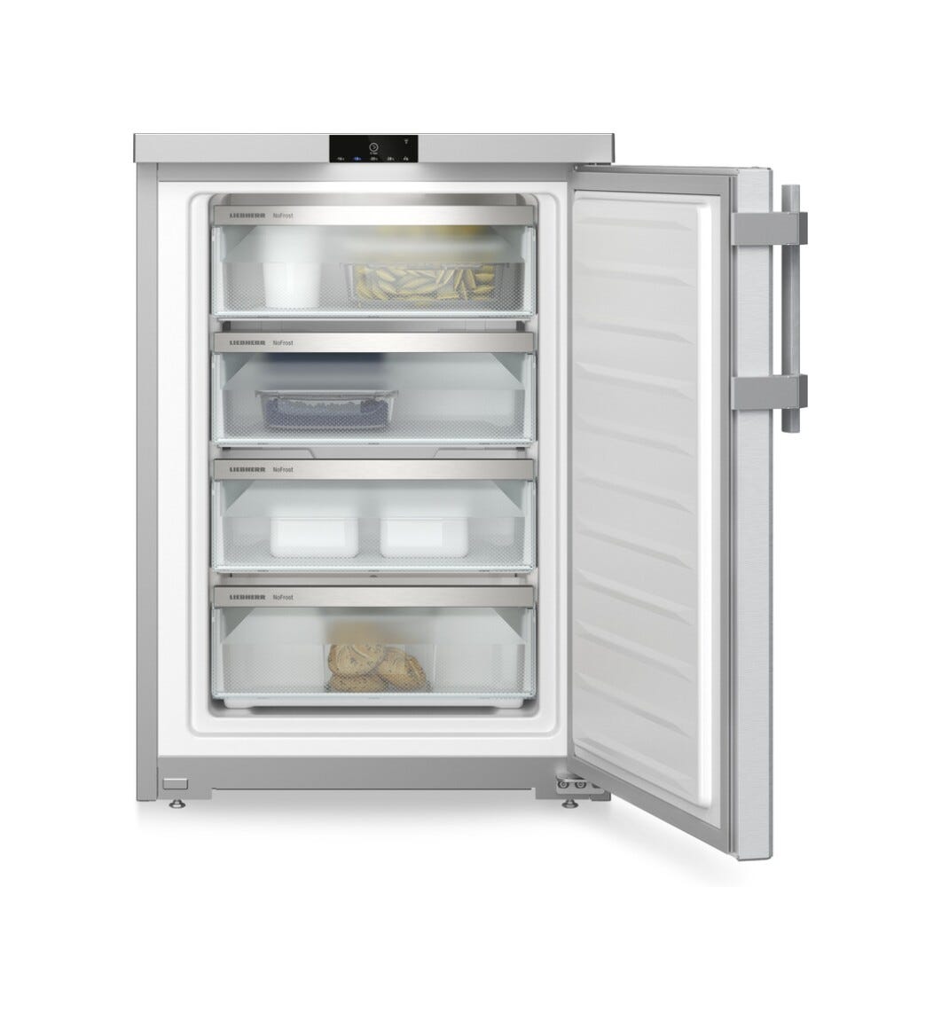 Liebherr FNsddi1624 Plus Congelatore a libera installazione cm. 60 h. 85 - lt. 92 - argento