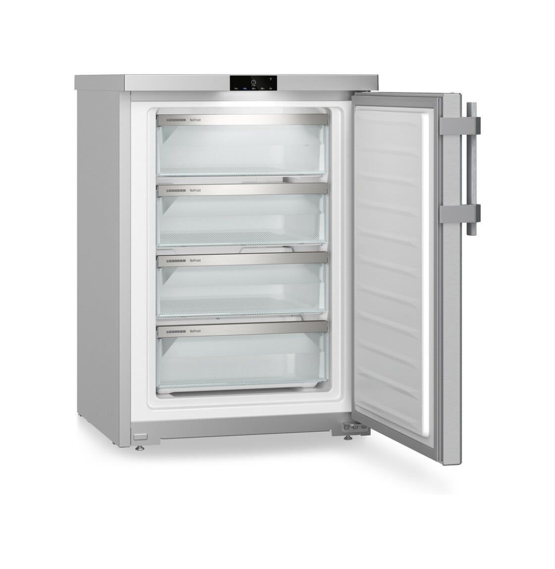 Liebherr FNsddi1624 Plus Congelatore a libera installazione cm. 60 h. 85 - lt. 92 - argento