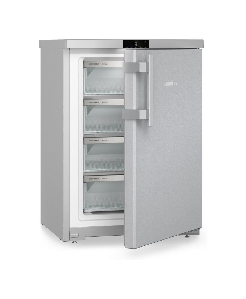 Liebherr FNsddi1624 Plus Congelatore a libera installazione cm. 60 h. 85 - lt. 92 - argento