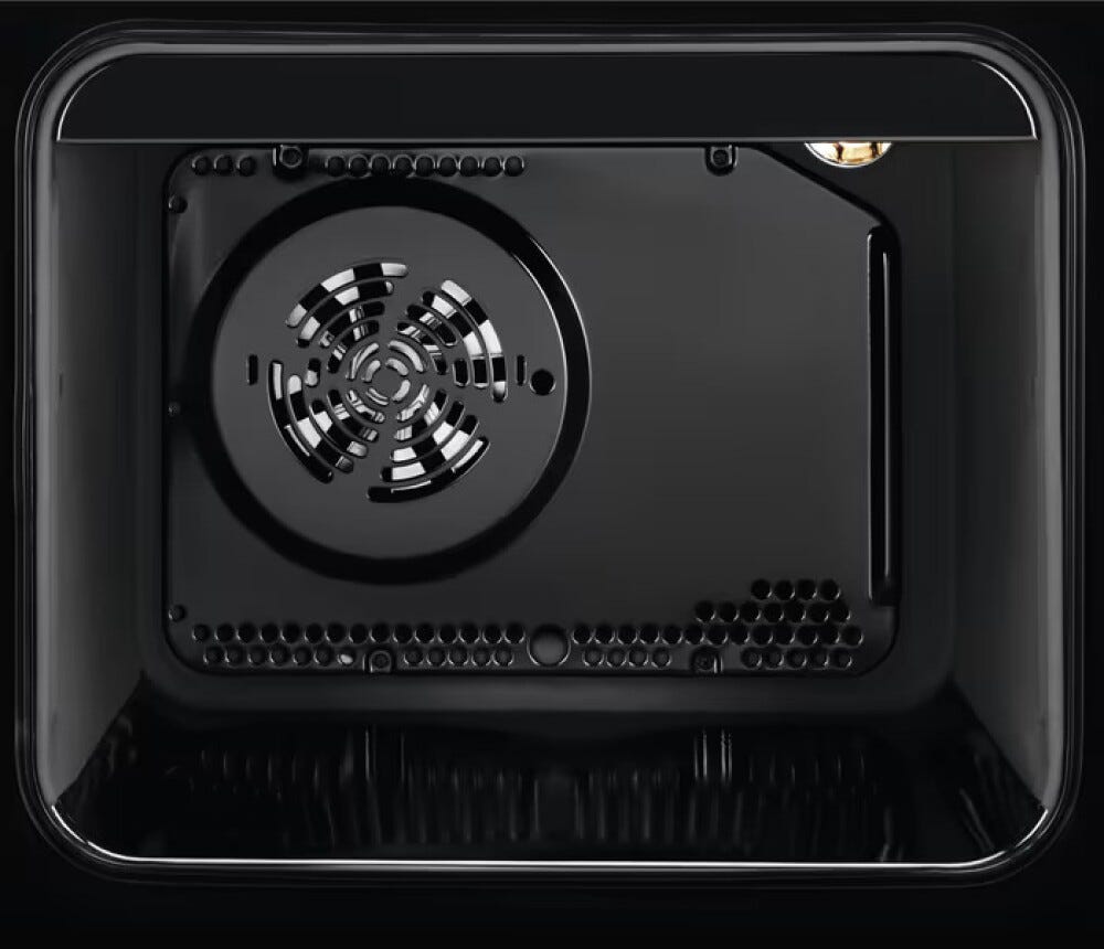 Electrolux LKK664220X SteamBake Cucina da accosto cm. 60 - 4 fuochi gas + 1 forno elettrico - inox