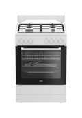 Beko FBST62110DW Cucina da accosto cm. 60 - 4 fuochi gas + 1 forno elettrico - bianco