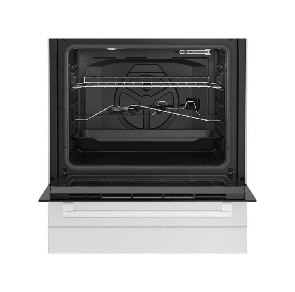 Beko FBST62110DW Cucina da accosto cm. 60 - 4 fuochi gas + 1 forno elettrico - bianco