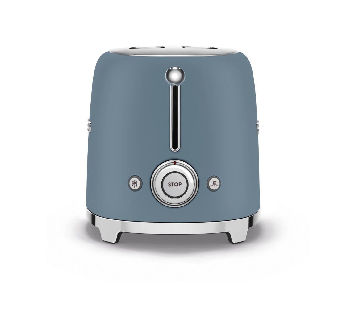 Smeg Selection TSF01SBMEU 50'S Style Tostapane a 2 scomparti - storm blue