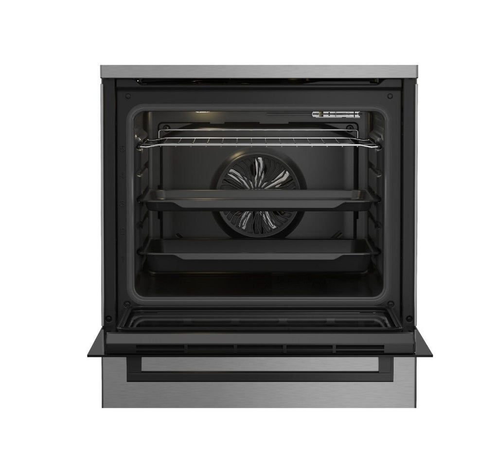 Beko FBE62120XD Cucina da accosto cm. 60 - 4 fuochi gas + 1 forno elettrico - inox
