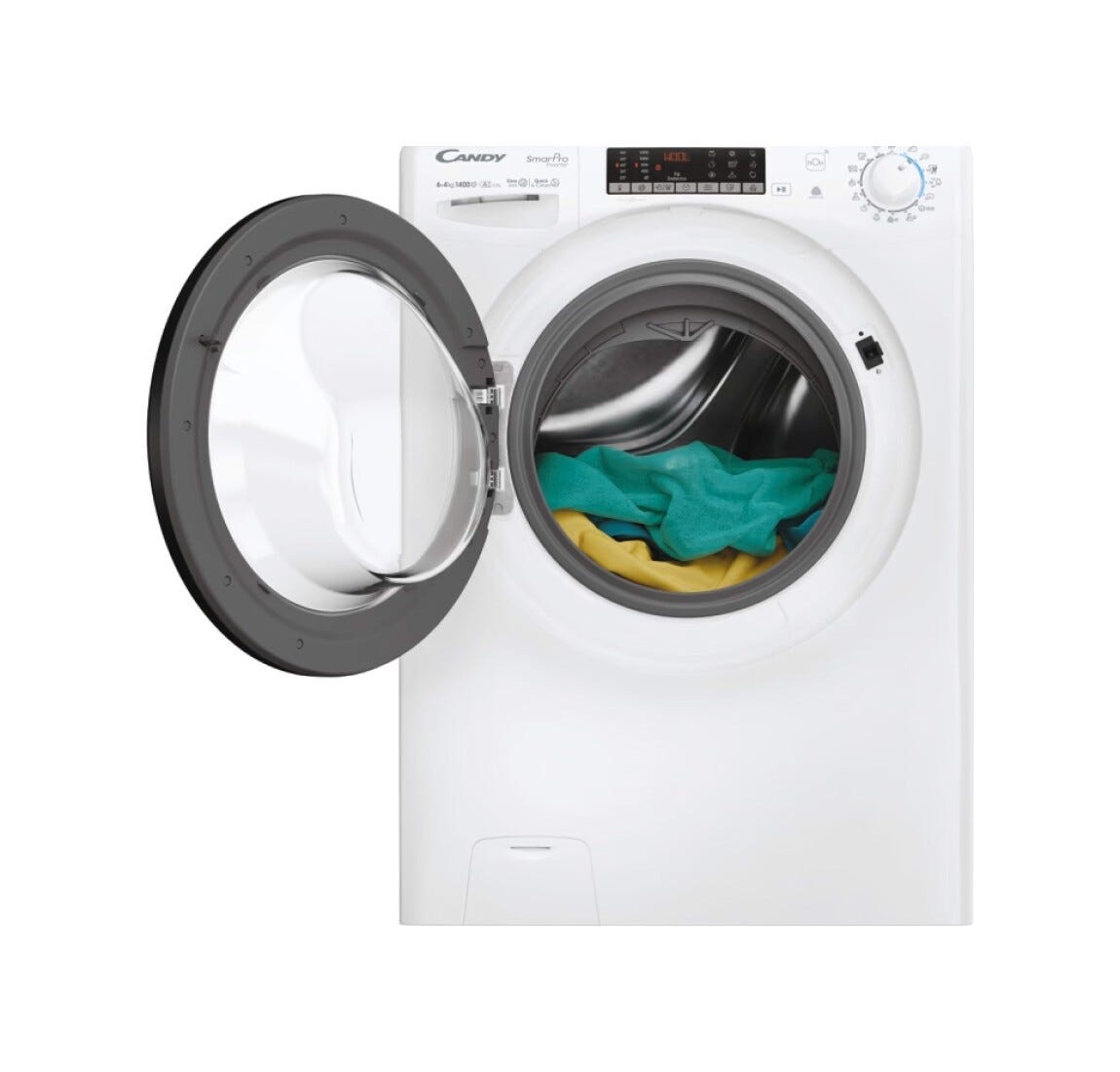 Candy CSOW44644TWMB6-S Smart Pro Inverter Lavasciuga cm. 60 - lavaggio 6 kg - asciugatura 4 kg - bianco