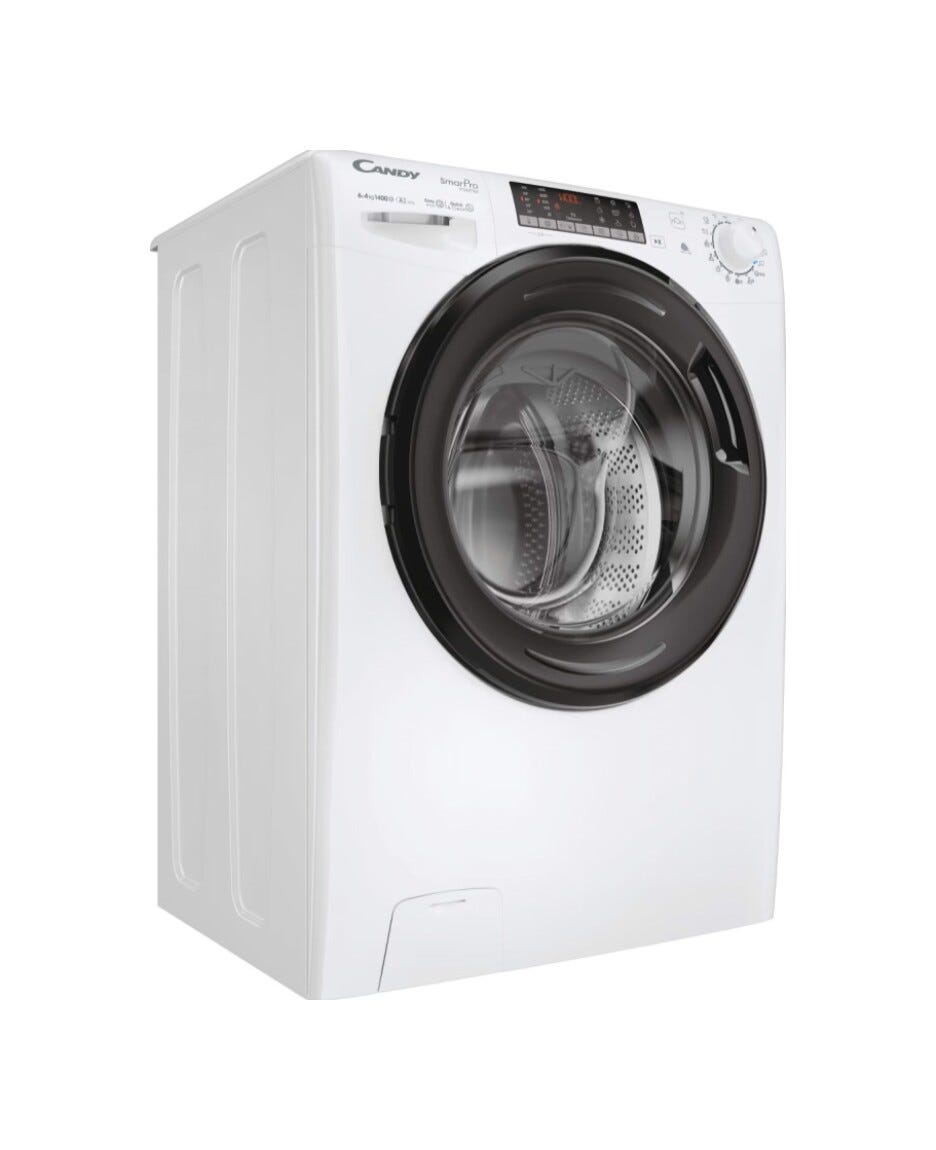 Candy CSOW44644TWMB6-S Smart Pro Inverter Lavasciuga cm. 60 - lavaggio 6 kg - asciugatura 4 kg - bianco