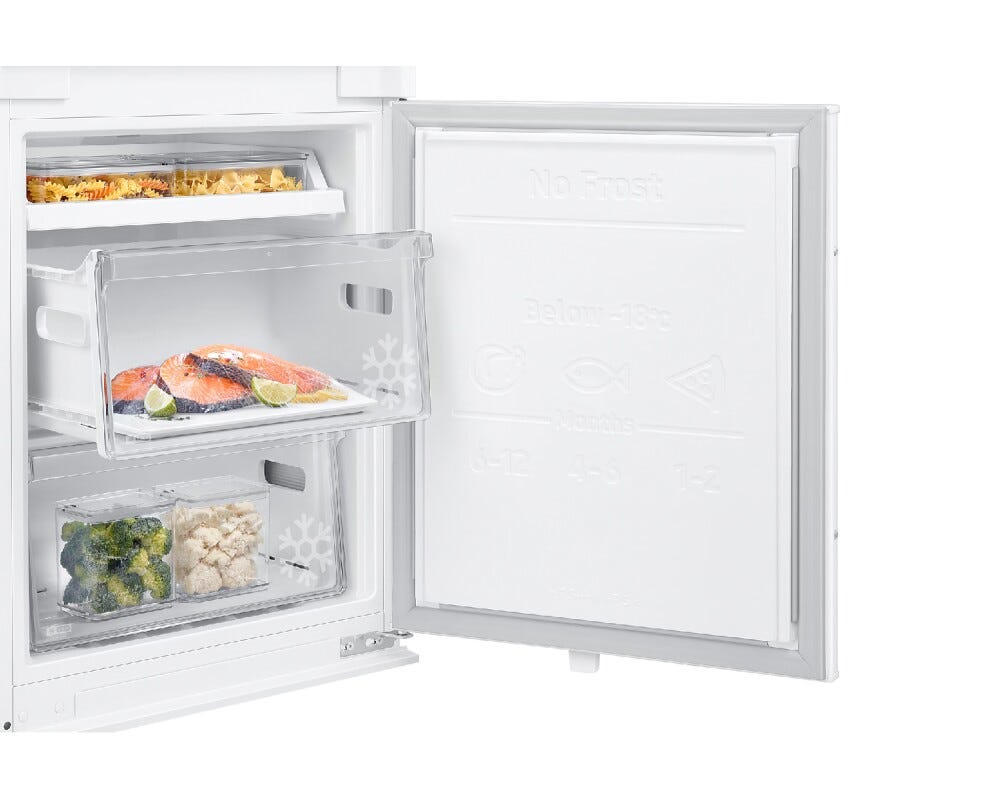 Samsung BRB80F30AES0 F1rst 60 AI Plus Frigorifero con congelatore da incasso 298 L, Total No Frost, AI Energy Mode, Optimal Fresh+