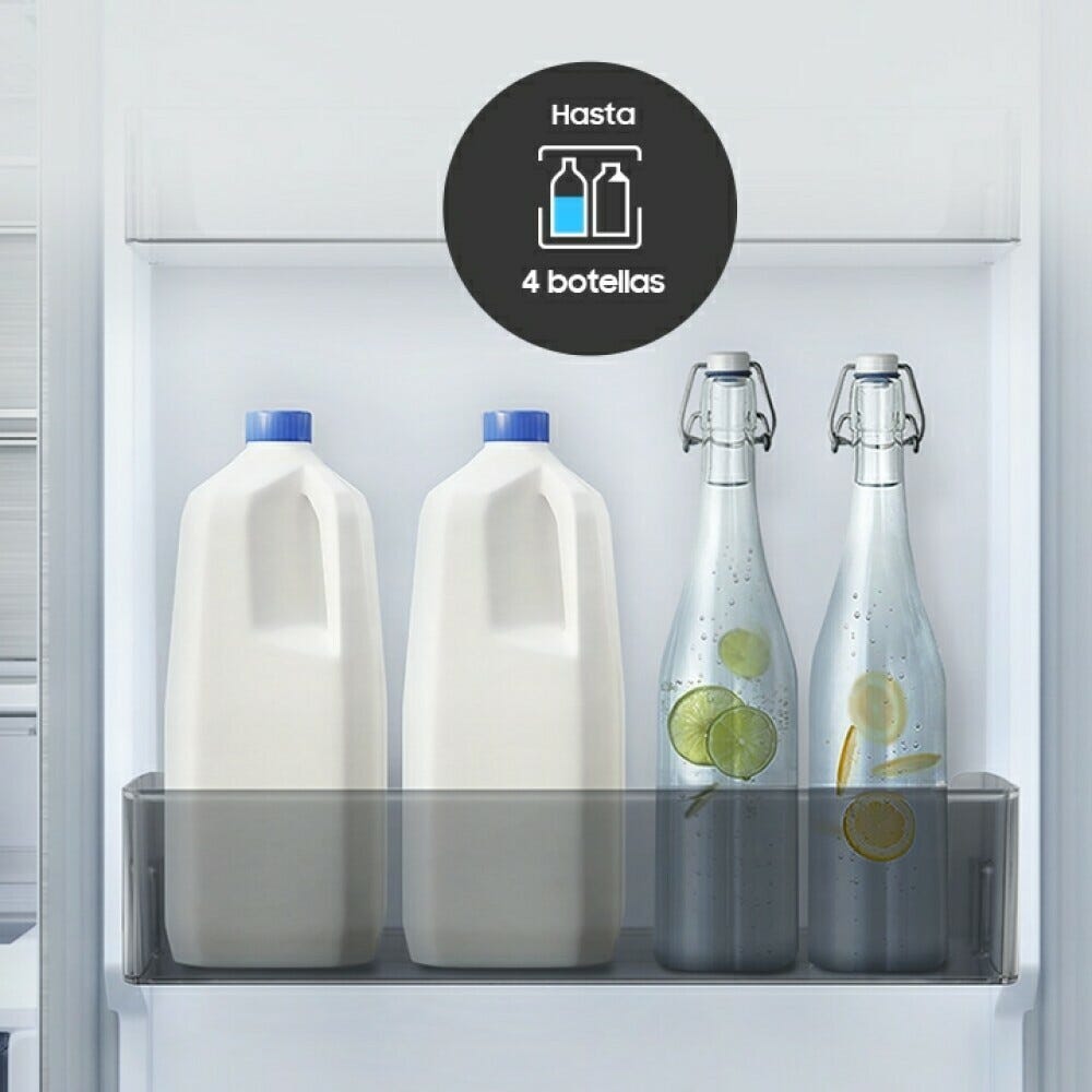 Samsung RB38C7B5D39 Bespoke Smart Ai Frigorifero con congelatore a libera installazione cm. 60 h. 203 - lt. 276 - satin beige