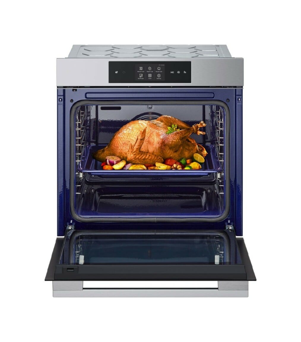 LG WSED7664S Forno elettrico cm. 59 - inox/nero