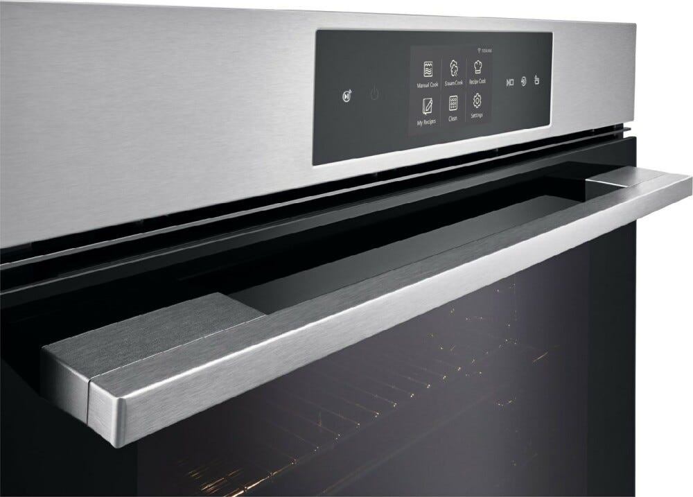LG WSED7664S Forno elettrico cm. 59 - inox/nero
