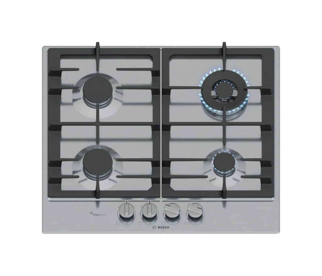 Bosch PCH6A5I95 6 Piano cottura a gas cm. 58 - inox