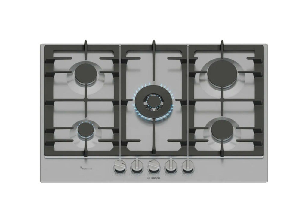 Bosch PCQ7A5I95 6 Piano cottura a gas cm. 78 - inox