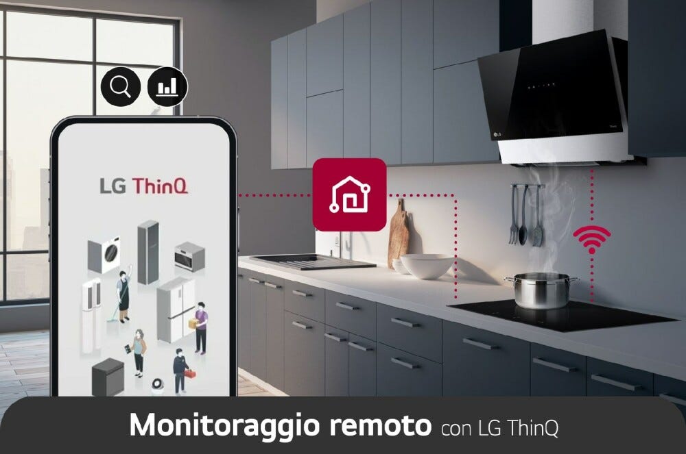 LG CBIZ3035B Piano cottura a induzione cm. 80 - vetroceramica nero