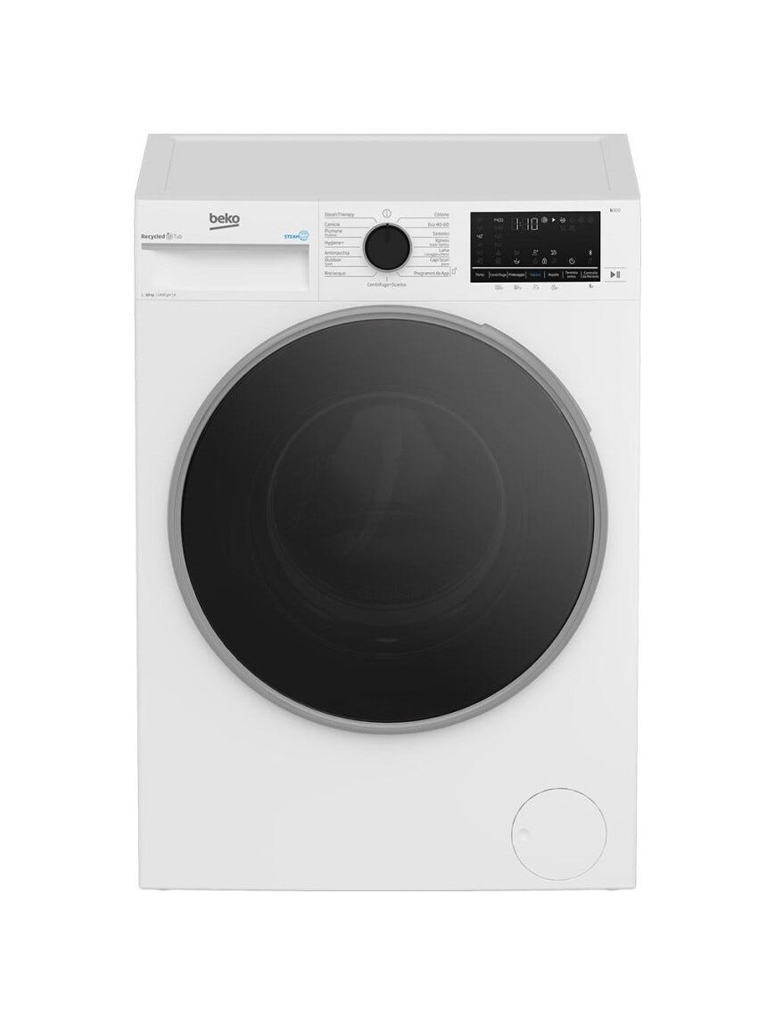 Beko URBWT312S b300 Lavatrice cm. 60 - capacità 12 kg - bianco