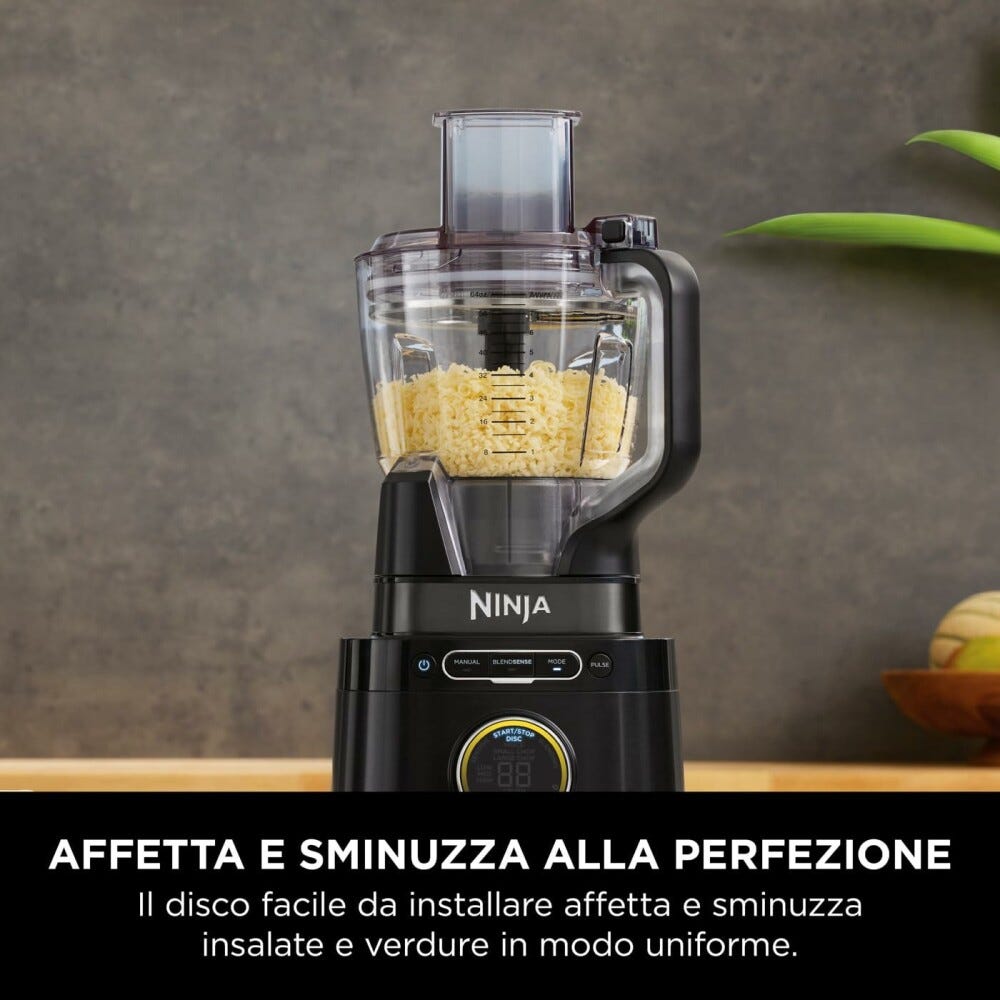 Ninja TB401EU Detect Robot da cucina multifunzione ad alta potenza 2.1 l. - nero