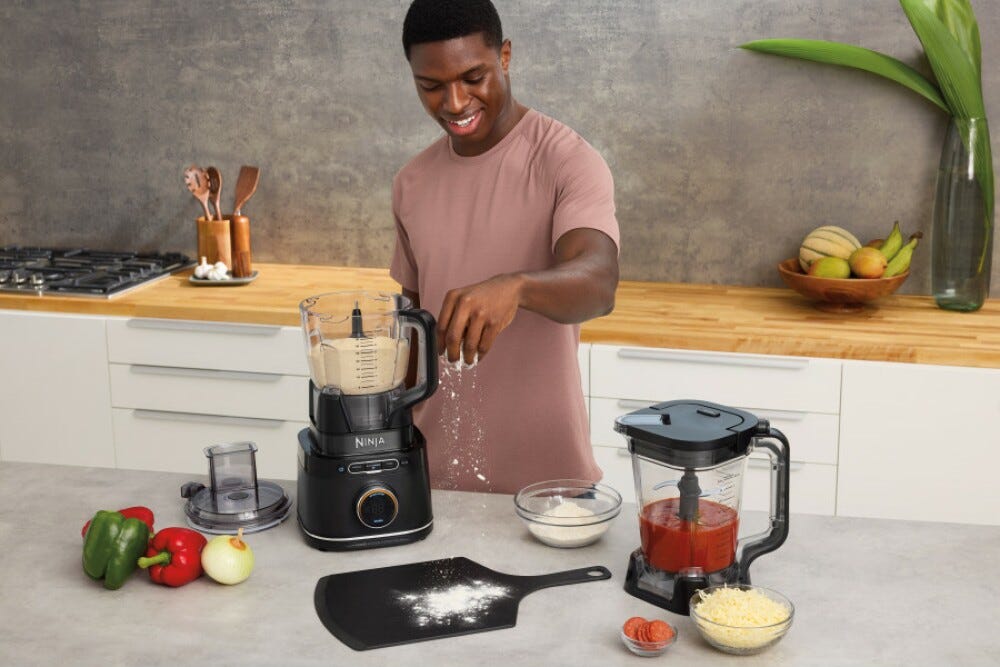 Ninja TB401EU Detect Robot da cucina multifunzione ad alta potenza 2.1 l. - nero