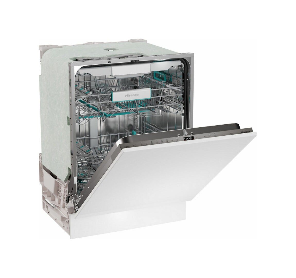 Hisense HV673A65 Lavastoviglie integrata totale cm. 60 - 16 coperti