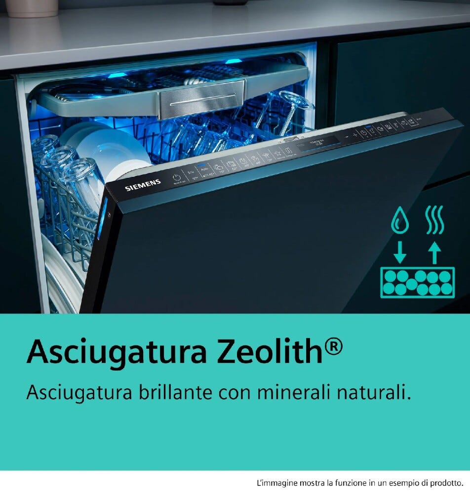 Siemens SX87TX02CE iQ700 Lavastoviglie integrata totale cm. 60 - 14 coperti