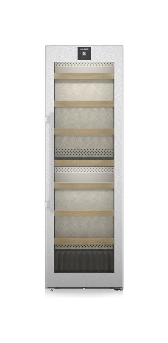 Liebherr WPsd525220 Vinidor Cantina vini a libera installazione cm. 60 - 155 bottiglie - acciaio inox