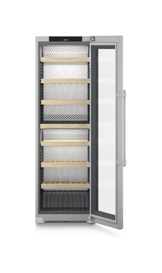 Liebherr WPsd525220 Vinidor Cantina vini a libera installazione cm. 60 - 155 bottiglie - acciaio inox