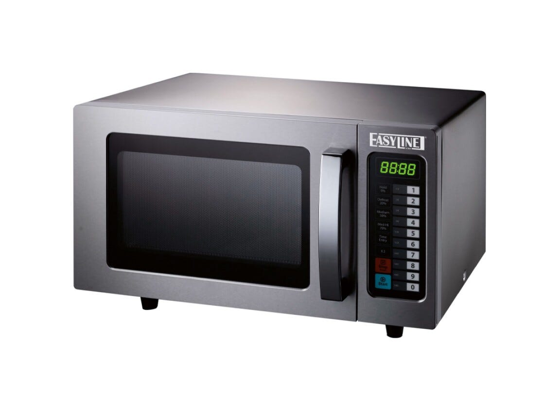 Fimar EM025FJT EASYLINE Forno microonde professionale 1,55 kW, 25 L, comandi digitali, 100 programmi
