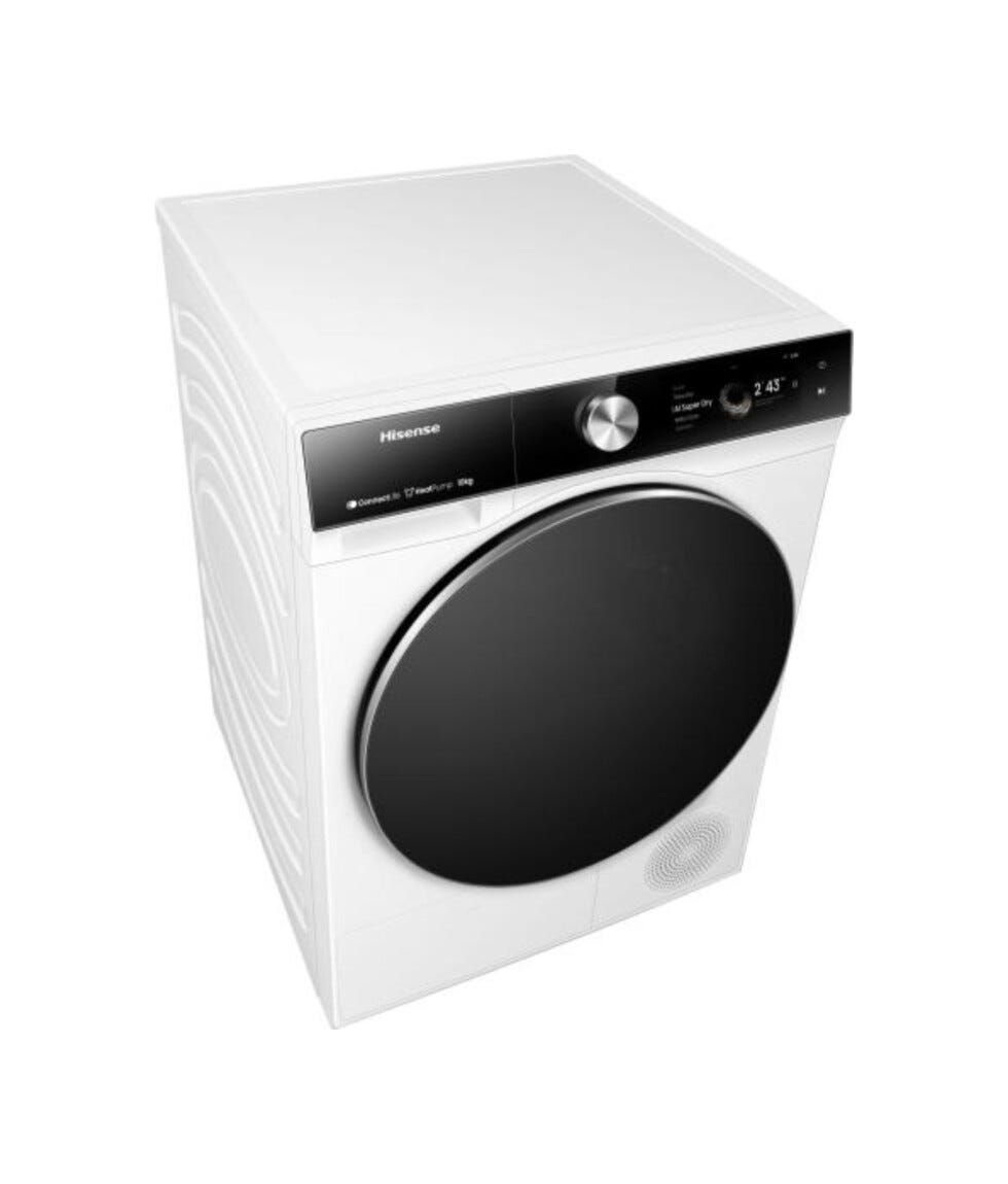 Hisense DH7S107BW Asciugatrice cm. 60 - capacità 10 kg - bianco