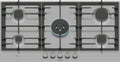 Bosch PCR9A5I90 Piano cottura a gas cm. 92 - inox
