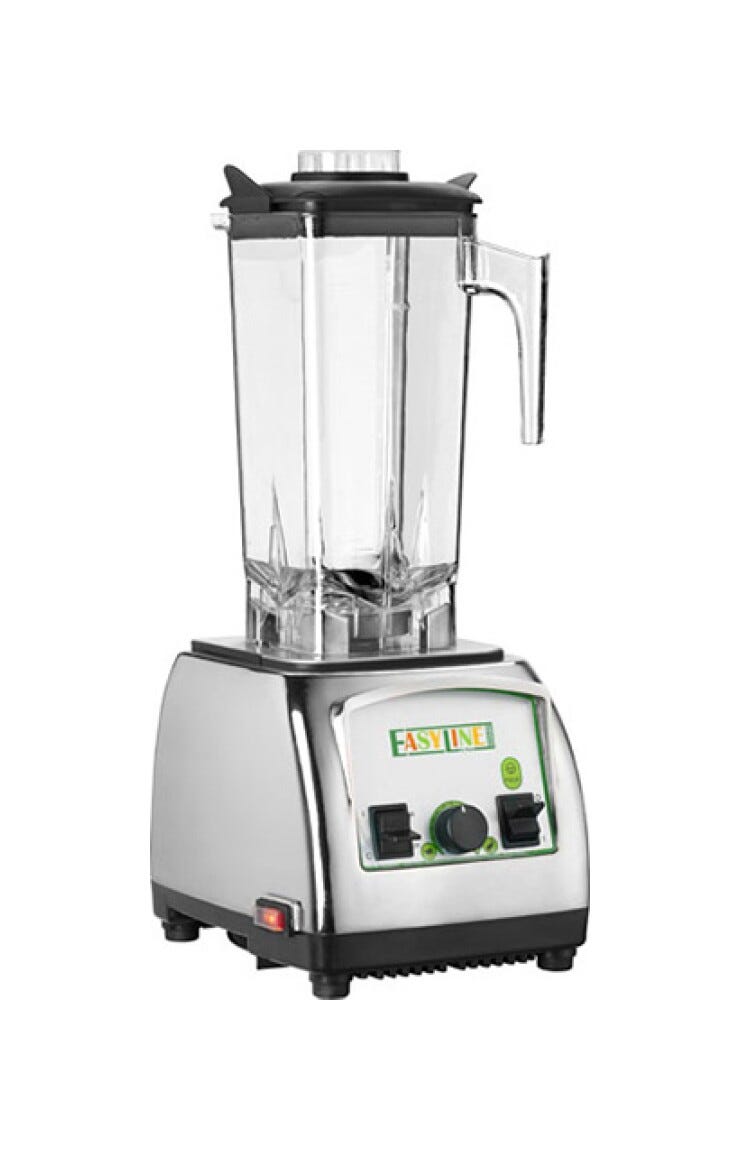 Fimar BL020BN EASYLINE Frullatore professionale 1,5 kW, 28.000 rpm, bicchiere 2 L in lexan, 4 lame inox