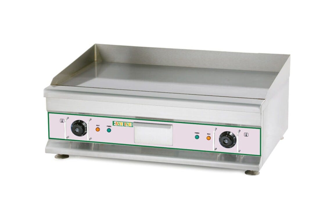 Fimar EG750 Fry top elettrico - inox