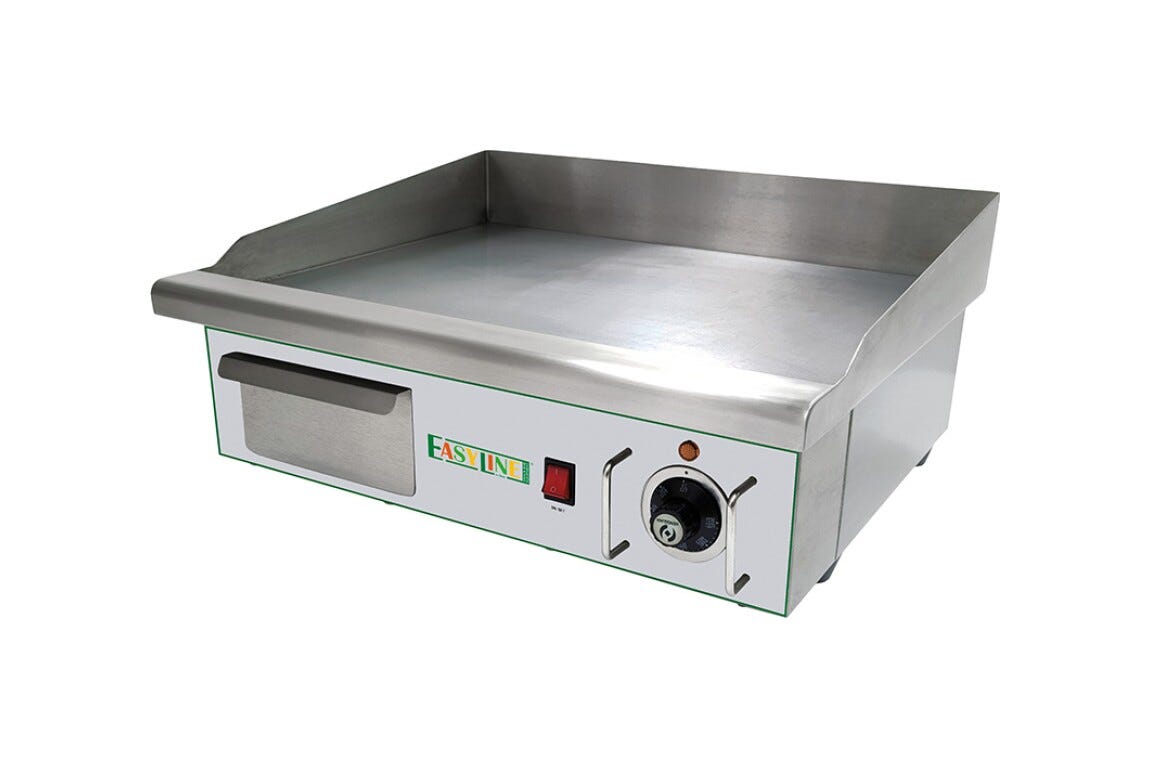 Fimar EG548 Fry top elettrico - inox