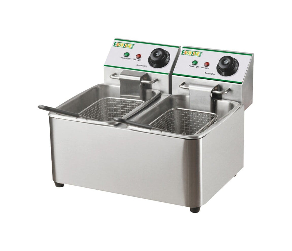 Fimar FY44L Friggitrice doppia 4+4 - inox