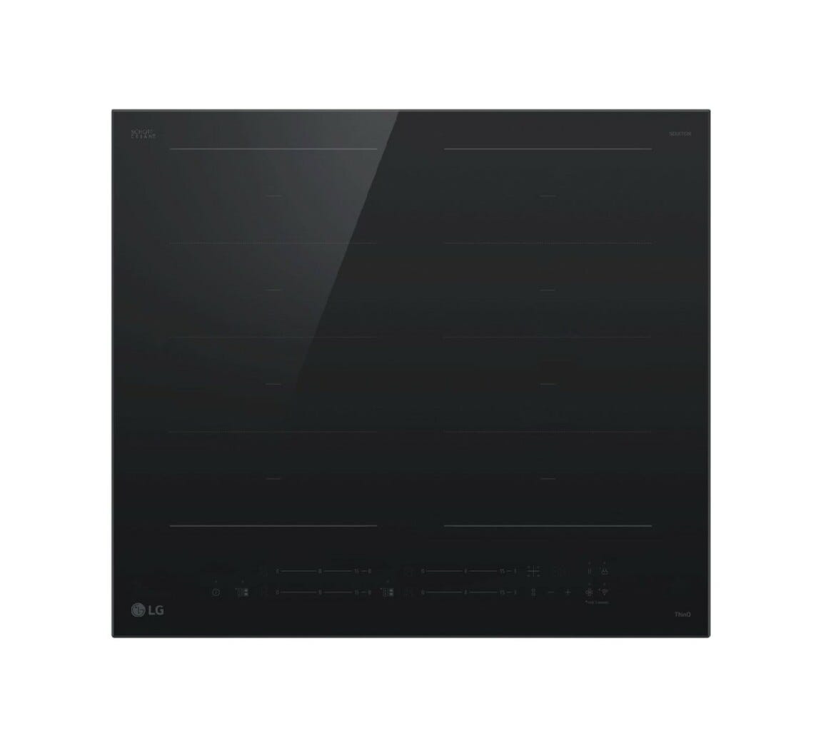 LG CI7Z2437BA Piano cottura a induzione cm. 60 - vetroceramica nero