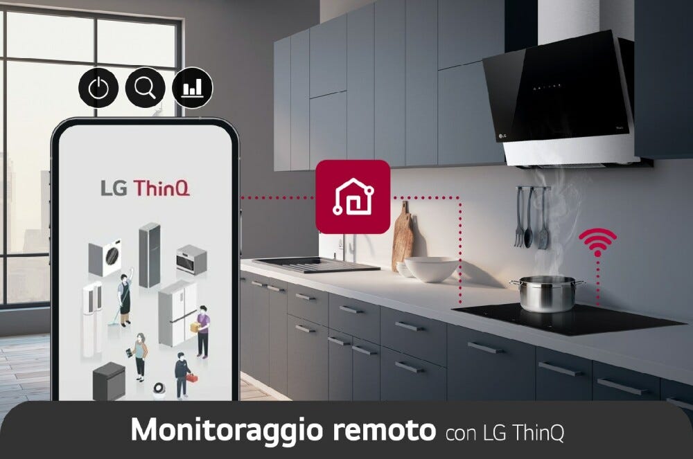 LG CI7Z2435BA Piano cottura a induzione cm. 60 - vetroceramica nero