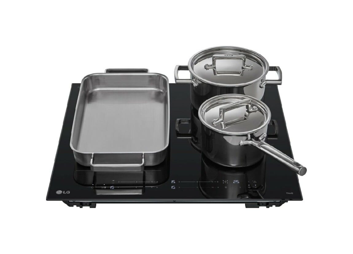 LG CI7Z2435BA Piano cottura a induzione cm. 60 - vetroceramica nero