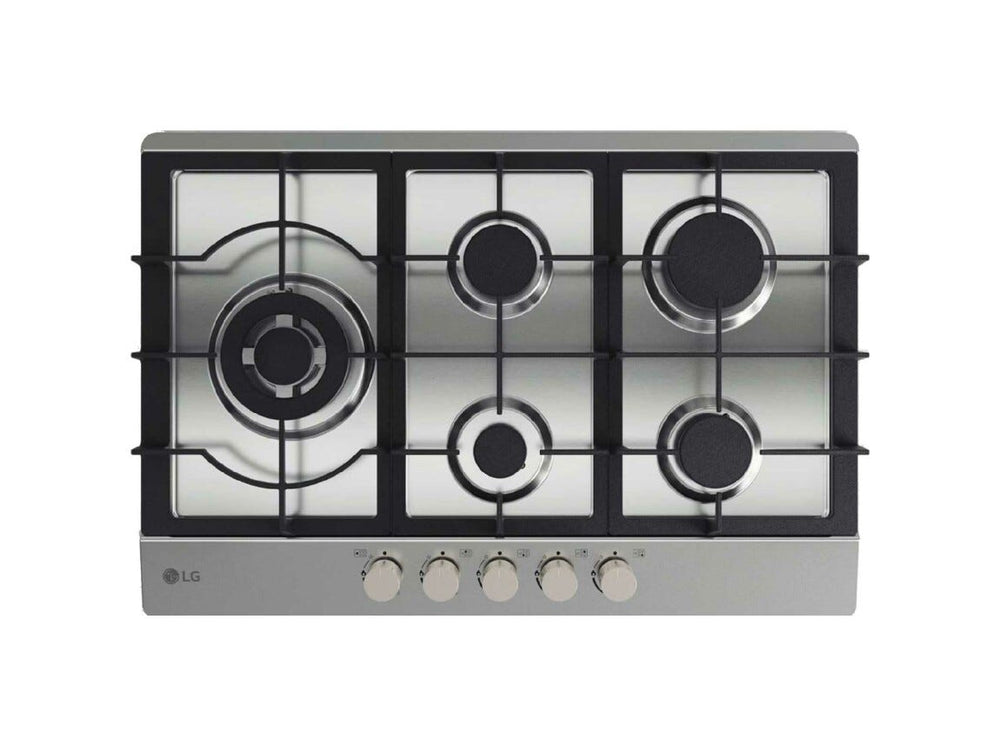 LG CBGZ3016S Piano cottura a gas cm. 75 - inox