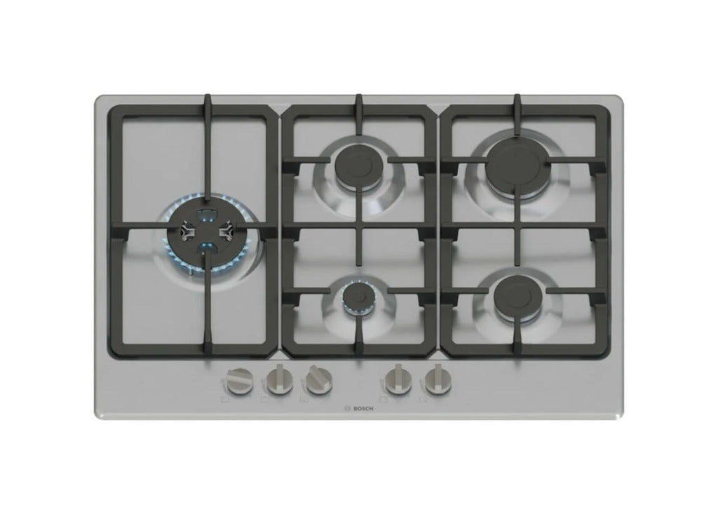 Bosch PGM7B5K90 4 Piano cottura a gas cm. 75 - inox
