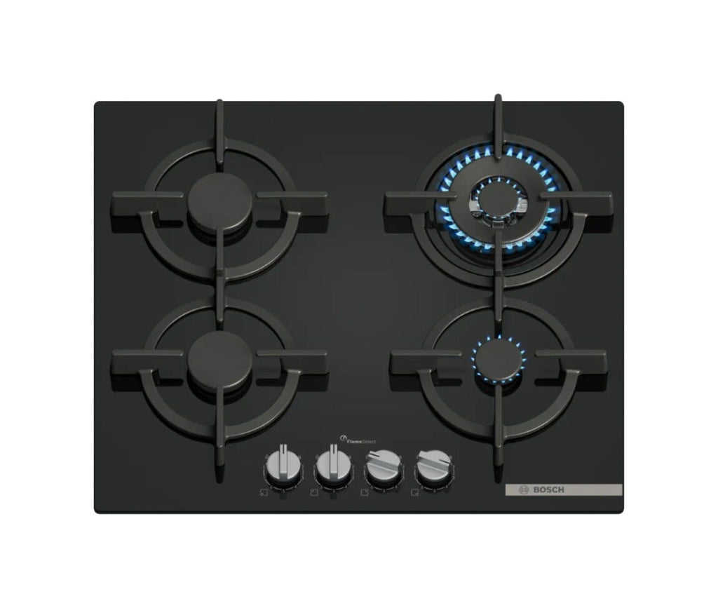 Bosch PPH6A6I10 6 Piano cottura a gas cm. 59 - vetro nero
