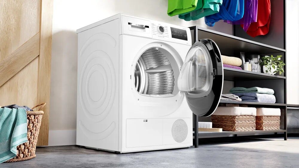 Bosch WTH85208II 4 Asciugatrice cm. 60 - capacità 8 kg - bianco