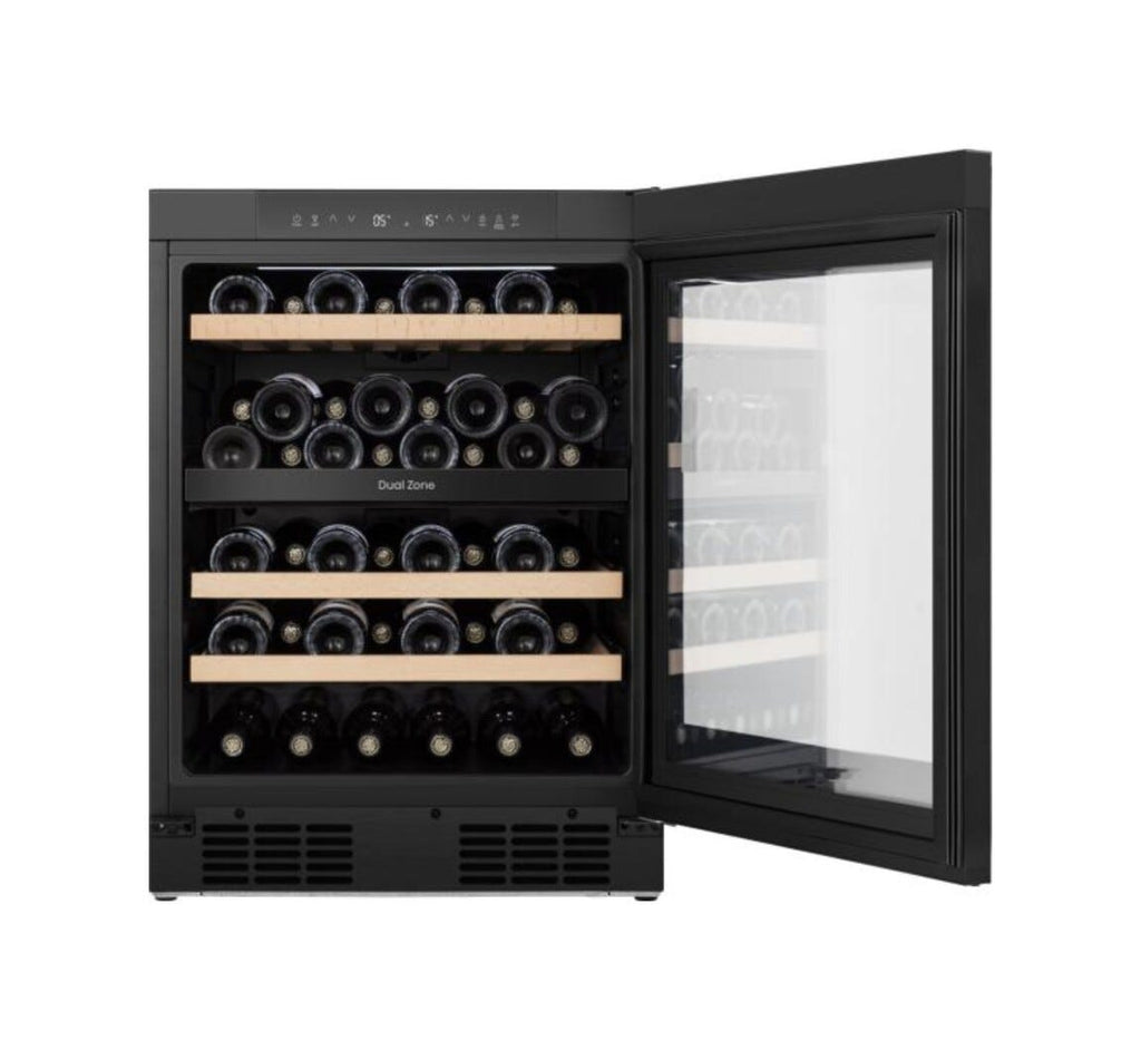 Hisense RW3N122GALF Cantina vino cm. 60 - 46 bottiglie - nero