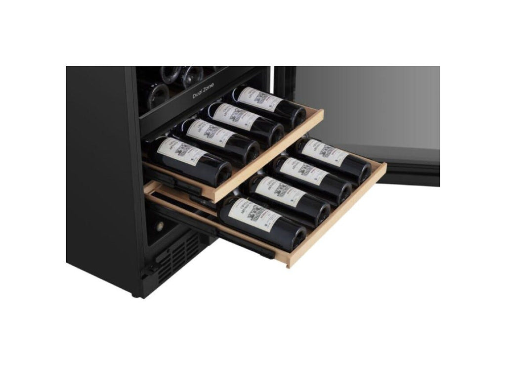 Hisense RW3N122GALF Cantina vino cm. 60 - 46 bottiglie - nero