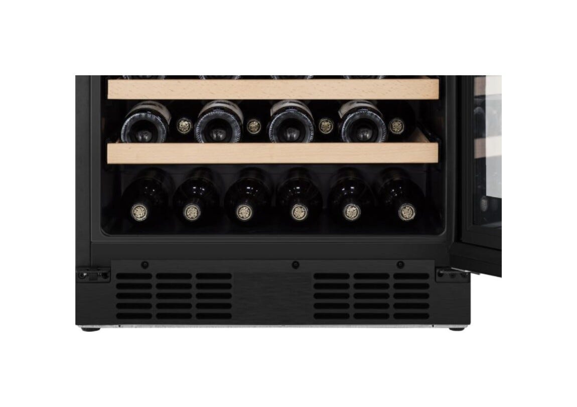 Hisense RW3N122GALF Cantina vino cm. 60 - 46 bottiglie - nero