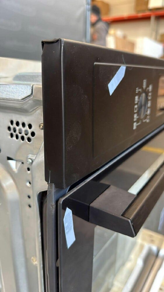 Electrolux OUTLET EOD4P57H Forno combinato a vapore cm. 60 - nero - ARTICOLO NUOVO CON GRAFFIO SU FRONTALINO, LEGGERMENTE DISALLINEATO E CON LEGGERO DIFETTO INTERNO PORTA (vedi foto)