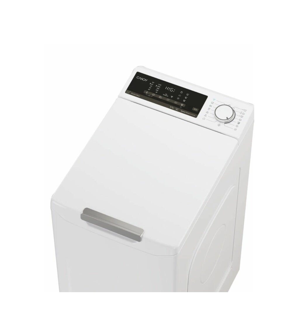 Candy TCA264TM5-S ProWash 500 Lavatrice a carica dall'alto cm. 41 - capacità 6 kg - bianco