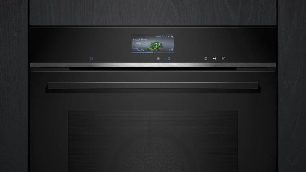 Siemens HR776G3B1 iQ700 Forno combinato a vapore cm. 60 - nero