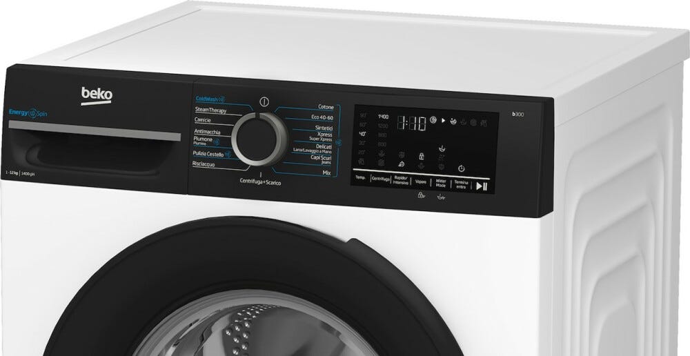 Beko BMGWT41241B Lavatrice cm. 60 - capacità 12 kg - bianco