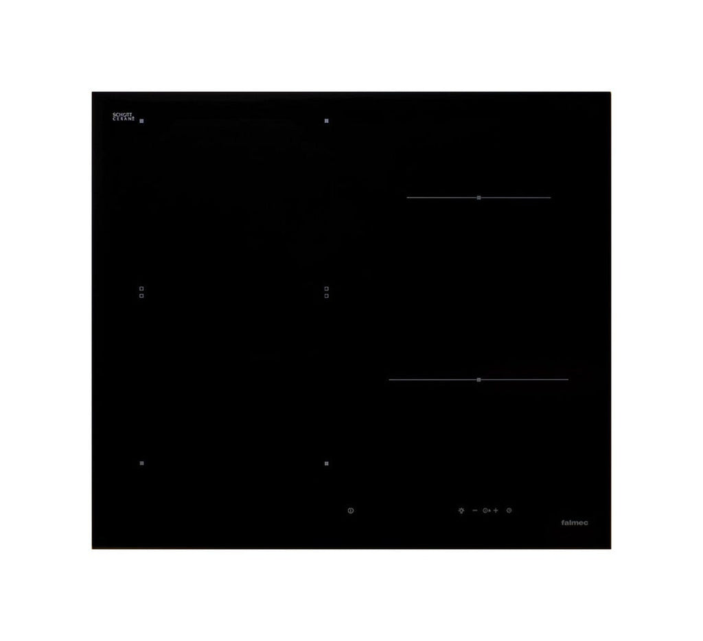 Falmec Induzione 58 cm COOKING SYSTEM Piano cottura a induzione cm 58 - vetroceramica nero lucido