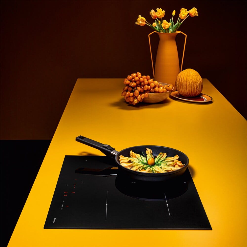 Falmec Induzione 58 cm COOKING SYSTEM Piano cottura a induzione cm 58 - vetroceramica nero lucido