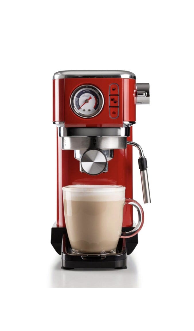 Ariete 1381/33 Macchina per caffè automatica - rosso